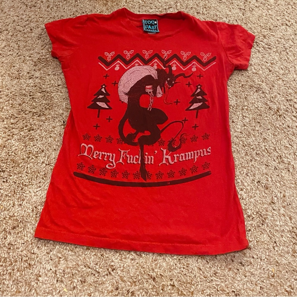 Vintage Too Fast Krampus Shirt